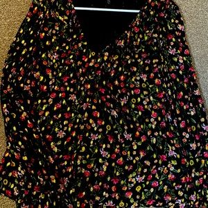 J.Crew floral blouse